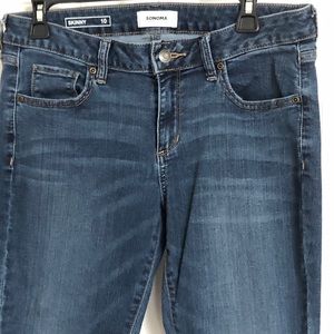 Sonoma mid-rise skinny jeans
